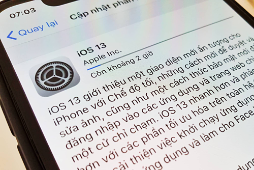 iOS 13 chính thức được phát hành đến người dùng Việt.