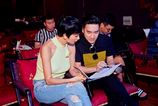Siêu mẫu Xuân Lan và ca sỹ Quang Hà là những người bạn thân thiết. (Ảnh: Nghệ sỹ cung cấp)