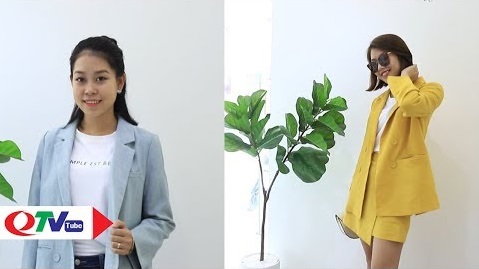 Trẻ trung, năng động áo vest blazer