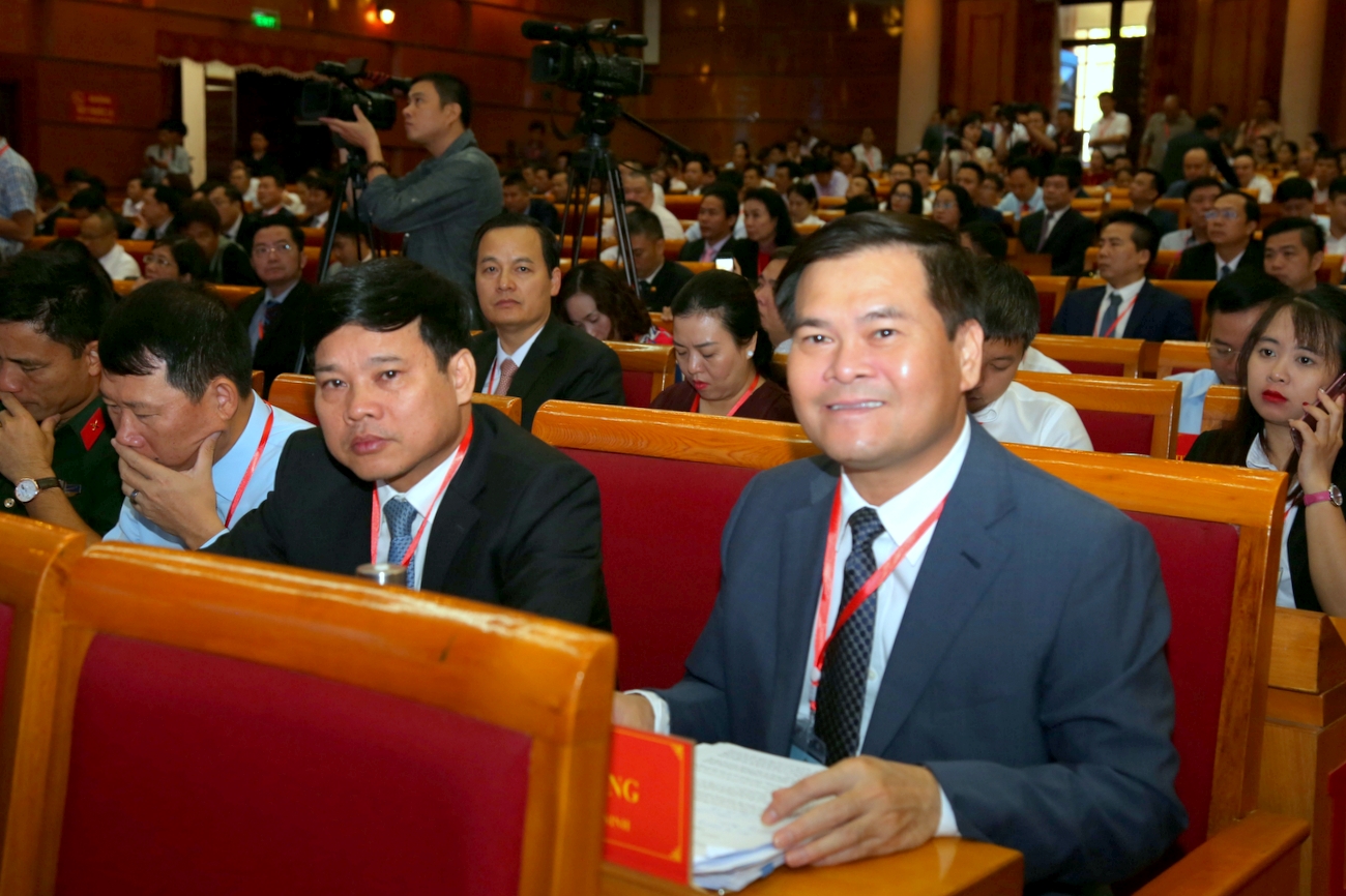 Phó Chủ tịch Thường trực UBND tỉnh Bùi Văn Khắng đại diện cho tỉnh Quảng Ninh tham dự hội nghị. Ảnh: Anh Dũng (Báo Lạng Sơn).