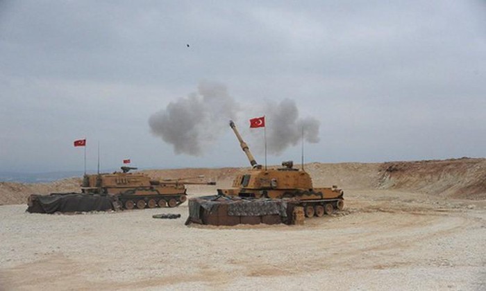 Thổ Nhĩ Kỳ đã chiếm được nhiều mục tiêu chỉ định ở Đông Bắc Syria. Ảnh: Anadolu.