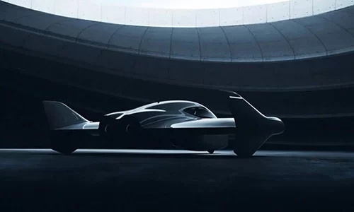 Bản vẽ concept của chiếc xe bay cất hạ cánh thẳng đứng của Boeing và Porsche. Ảnh: Futurism.