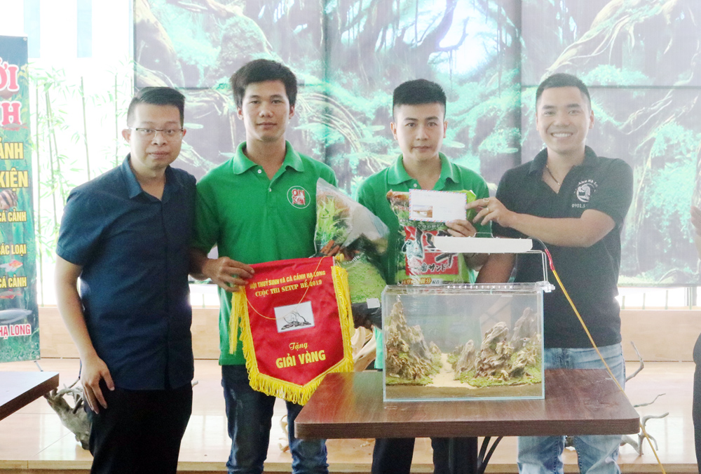 Đội Quảng Ninh Koi (TP Uông Bí) đạt giải Vàng cuộc thi trang trí