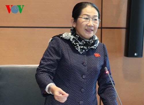 Bà Võ Thị Dung, Phó Bí thư Thành ủy TP HCM.