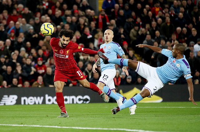Salah nhân đôi cách biệt cho Liverpool.
