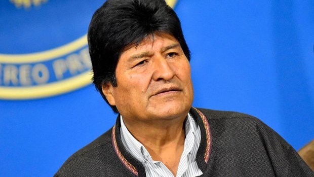 Tổng thống Bolivia vừa từ chức Evo Morales. (Nguồn: news.sky.com)