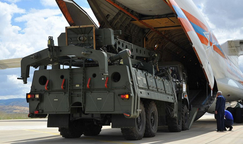 Hệ thống S-400 được chuyển cho Thổ Nhĩ Kỳ hồi tháng 8. Ảnh: Bộ Quốc phòng Thổ Nhĩ Kỳ.