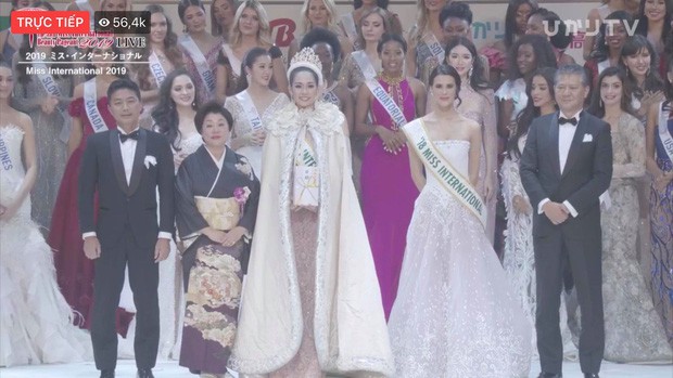 Đại diện Thái Lan đăng quang Hoa hậu Quốc tế 2019.