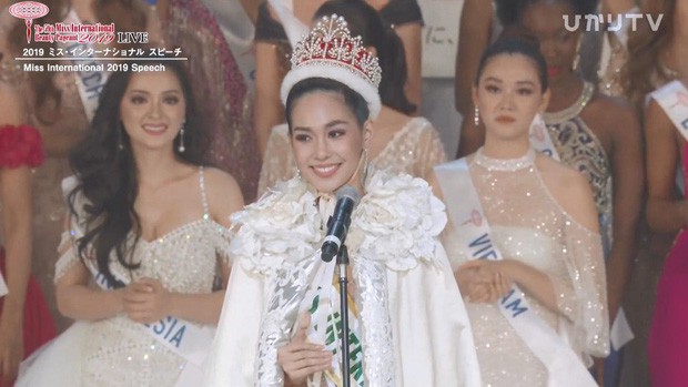 Cuộc thi Hoa hậu Quốc tế 2019 - Miss International 2019 đã chính thức khép lại ngày 12/11 với ngôi vị cao nhất thuộc về người đẹp Sireethorn Leearamwat – đại diện đến từ Thái Lan.