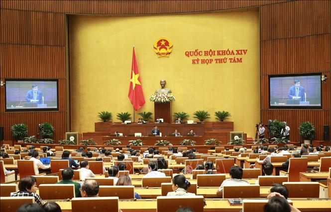 Bộ trưởng Bộ Kế hoạch và Đầu tư Nguyễn Chí Dũng giải trình ý kiến của đại biểu Quốc hội ngày 12/11/2019. Ảnh: Doãn Tấn/TTXVN