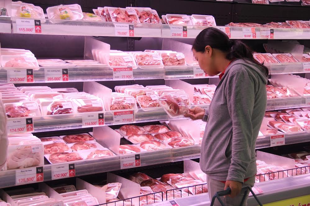 Giá thịt lợn đang tăng cao kỷ lục