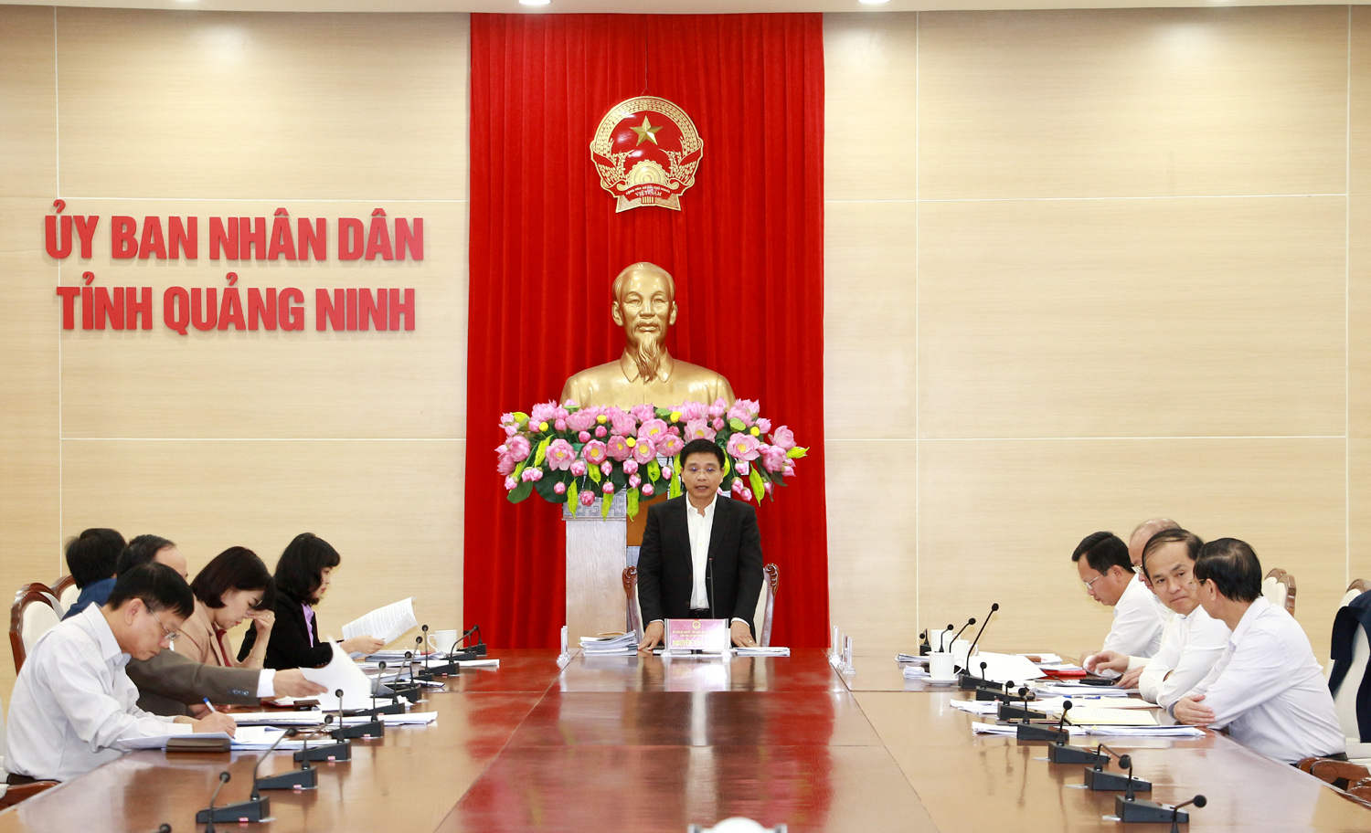 Đồng chí Nguyễn Văn Thắng, Phó Bí thư Tỉnh ủy, Chủ tịch UBND tỉnh, phát biểu kết luận.