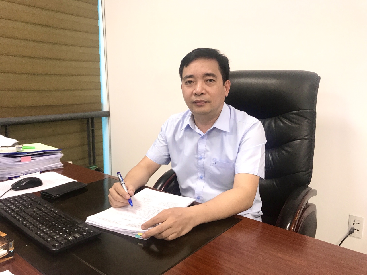Ông Bùi Hồng Minh, Phó Giám đốc Sở GT-VT Quảng Ninh.
