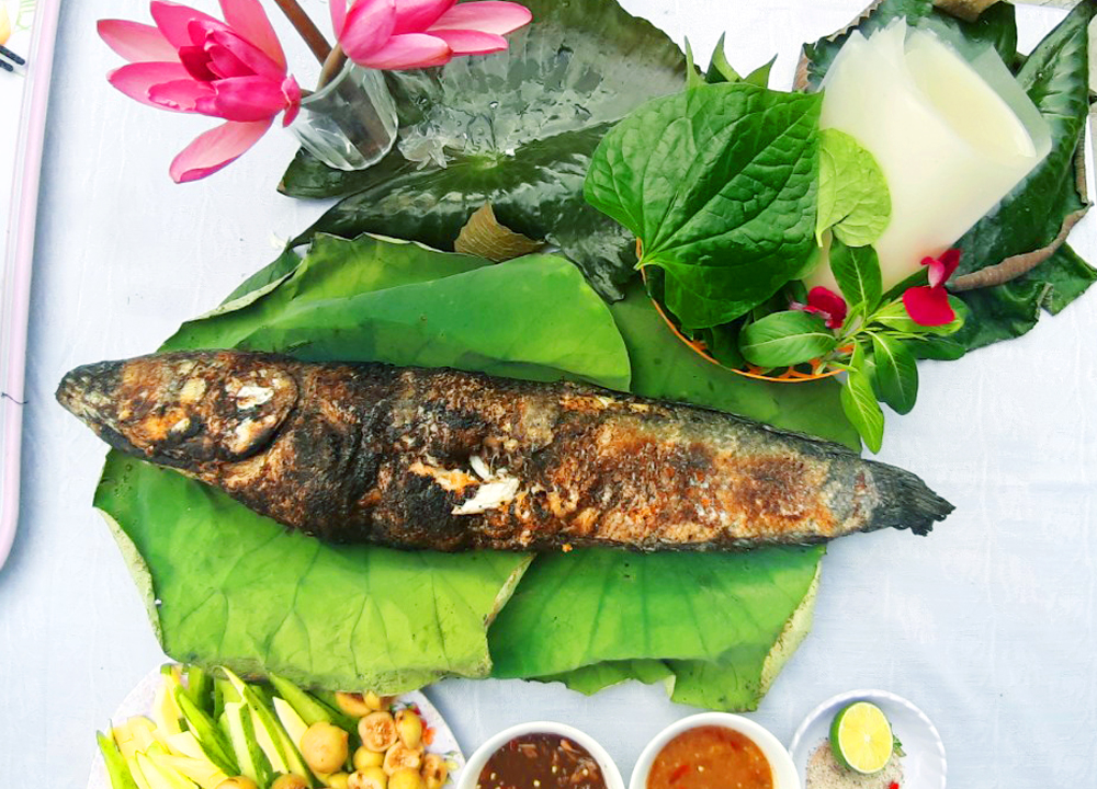 Thơm nức cá quả sông Cầm nướng - Báo Quảng Ninh điện tử