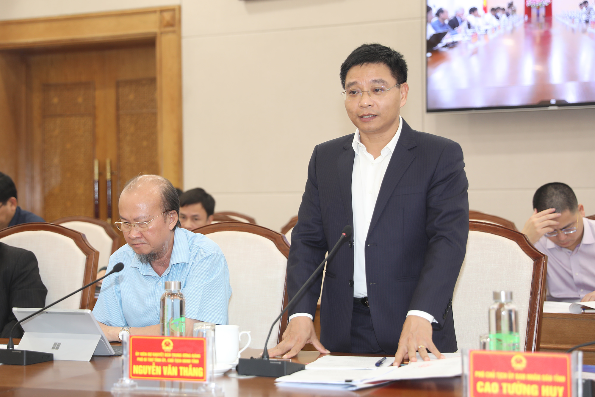 Đồng chí Nguyễn Văn Thắng, Chủ tịch UBND tỉnh mong muốn Tập đoàn Đèo Cả sẽ đồng hành, hỗ trợ Quảng Ninh để triển khai các dự án trọng điểm.