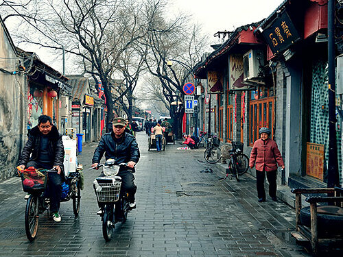 Những con phố giống như trong các bộ phim bạn thường thấy. Ảnh: China Top Travel.