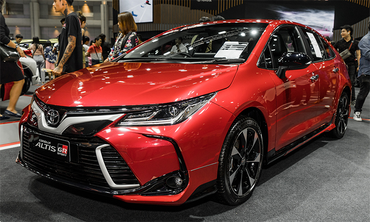 Toyota Altis GR Sport bản cao cấp nhất.