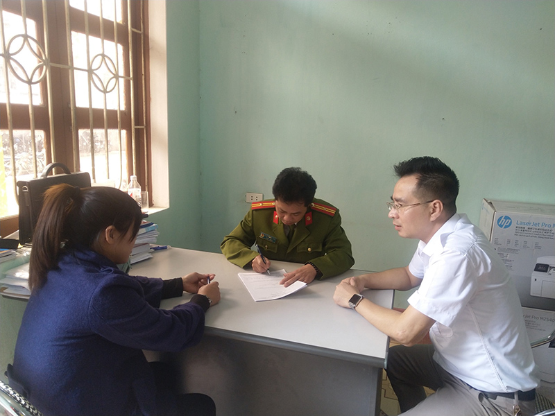 Trợ giúp viên pháp lý, Trung tâm TGPL Nhà nước tỉnh tham gia hỗ trợ pháp lý cho người dân tộc thiểu số tại huyện Bình Liêu trong vụ án 