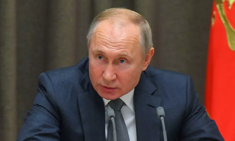 Tổng thống Putin trong cuộc họp hôm 3/12. Ảnh: Ria Novosti.