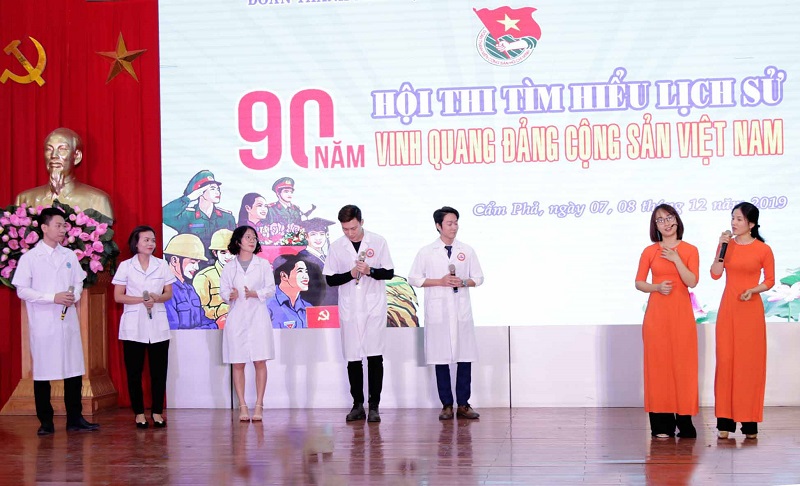 Thành Đoàn Cẩm Phả thi tìm hiểu lịch sử Đảng Cộng sản Việt Nam