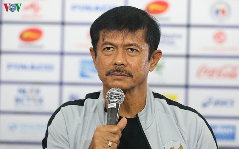 HLV Indra Sjafri tự tin trước trận chung kết (Ảnh: Ngọc Duy).