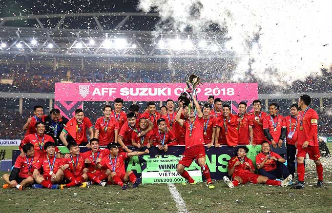 ĐT Việt Nam vô địch AFF Cup 2018.