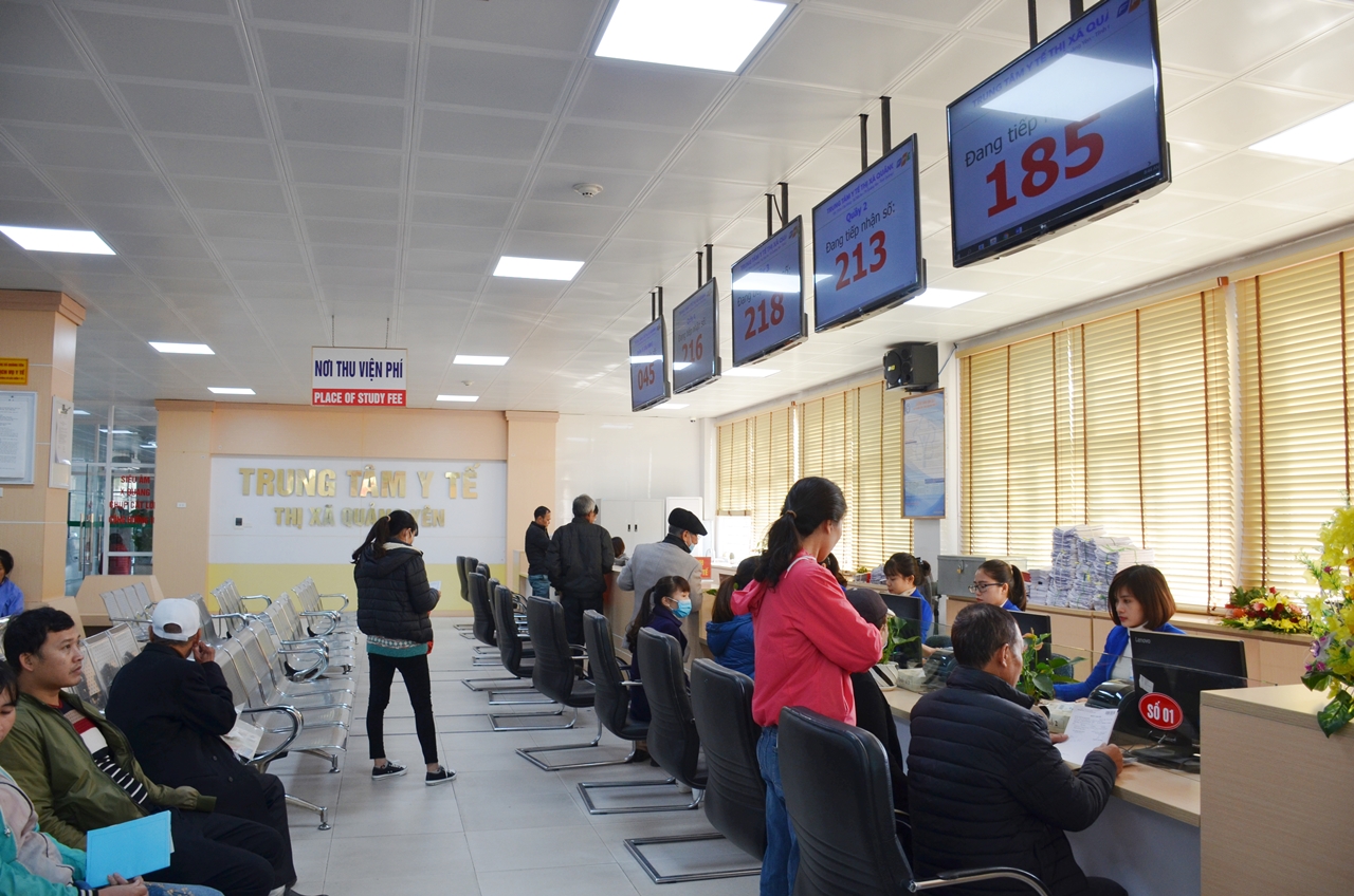 Trong năm 2019, TTYT TX Quảng Yên tiếp đón trên 157.000 lượt người đến khám chữa bệnh.