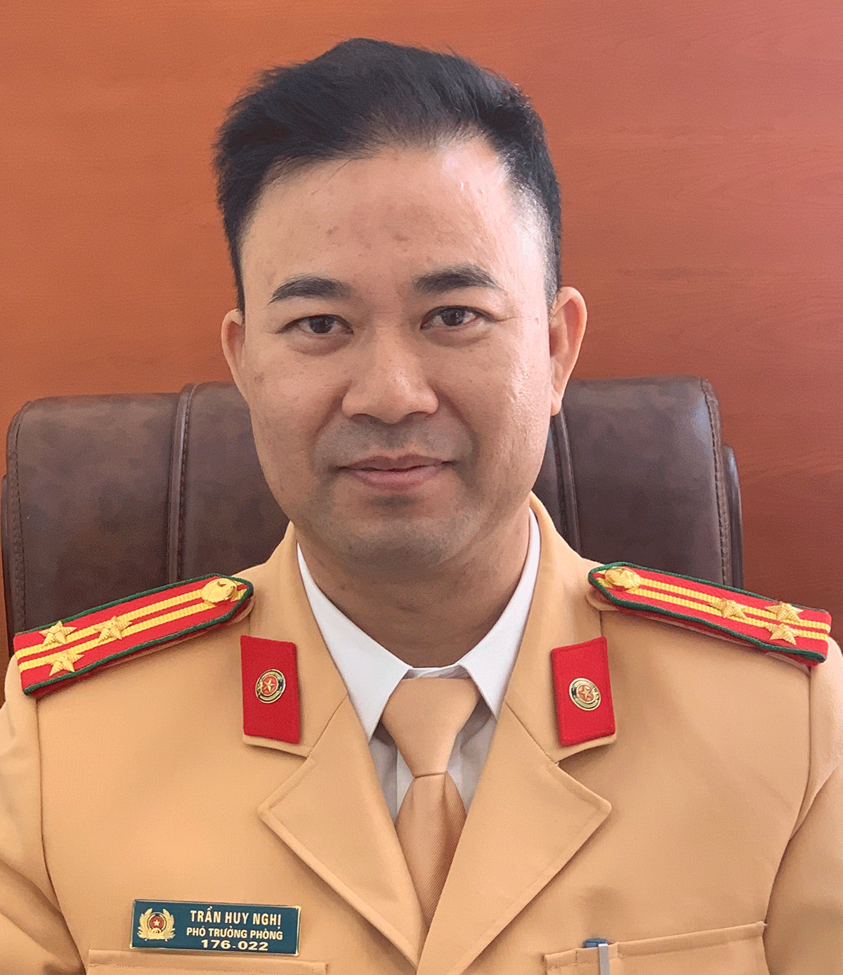 Thượng tá Trần Huy Nghị, Phó trưởng Phòng CSGT đường, bộ, đường sắt Công an tỉnh Quảng Ninh 