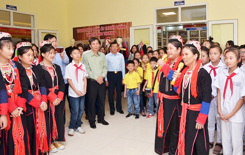 Xã Thượng Yen Công (TP Uông Bí) phục dựng nghệ thuật hát giao duyên của người Dao trên địa bàn
