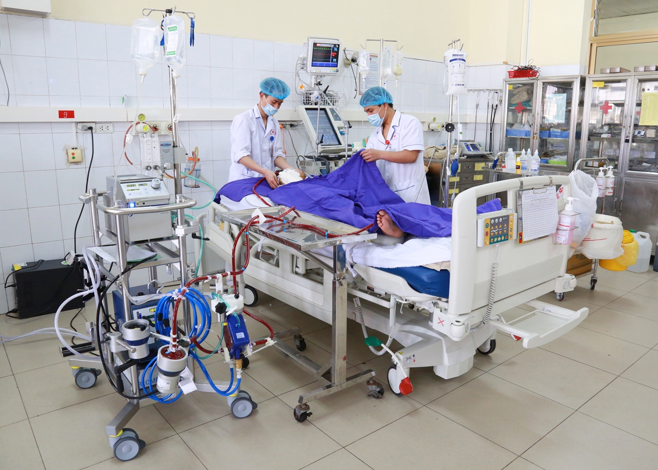 Kỹ thuật ECMO được triển khai hiệu quả tại Bệnh viện Đa khoa tỉnh