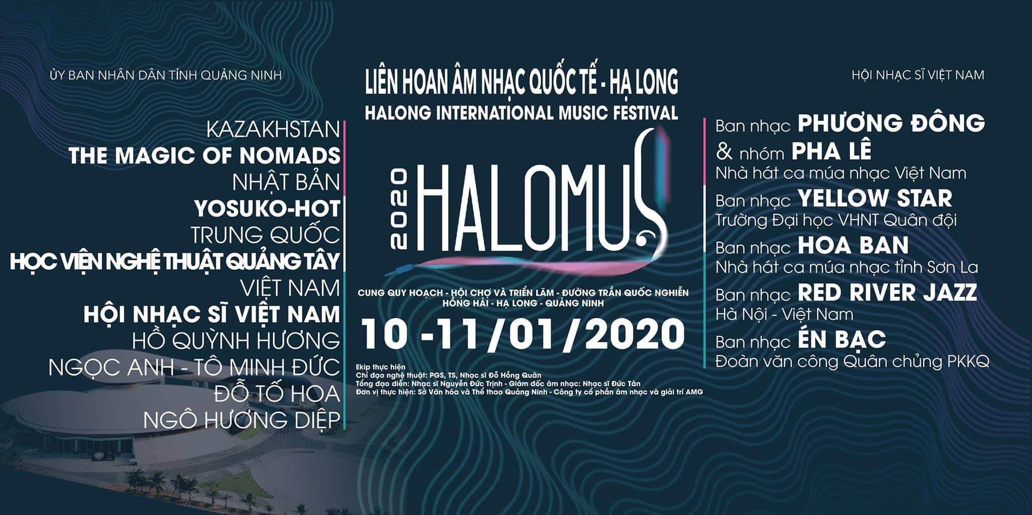  Festival âm nhạc Quốc tế - Hạ Long 2020 với nhiều hoạt động âm nhạc đặc sắc.