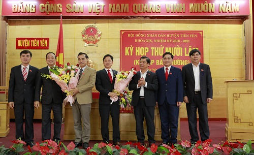 Đ/c Phạm Văn Hoài, Ủy viên BCH Đảng bộ huyện Tiên Yên được bầu giữ chức vụ Phó Chủ tịch UBND huyện Tiên Yên nhiệm kỳ 2016-2021 