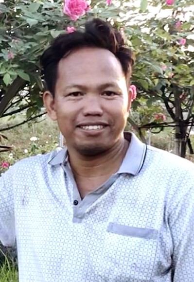 Anh Ngô Xuân Hải, hội viên HND phường Việt Hưng, TP Hạ Long, chủ Khu sinh thái Hoa Hạ Long.