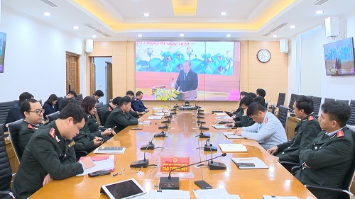 Phó Thủ tướng Thường trực Chính Phủ Trương Hòa Bình phát biểu chỉ đạo tại hội nghị trực tuyến