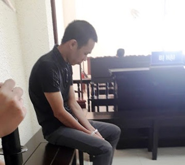  Bị cáo Nguyễn Trường Quang tại tòa.