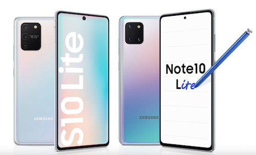 Galaxy S10 Lite và Note 10 Lite có cấu hình cùng mức giá bán tốt.