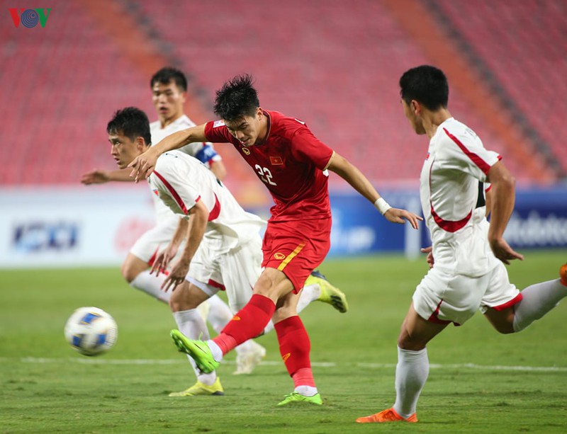 Tiến Linh là cầu thủ ghi bàn duy nhất cho U23 Việt Nam ở VCK U23 châu Á 2020. (Ảnh: Ngọc Duy).