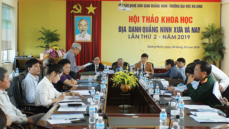 Hội thảo về nhiệm vụ KH&CN với đề tài “Địa danh Quảng Ninh xưa và nay”.