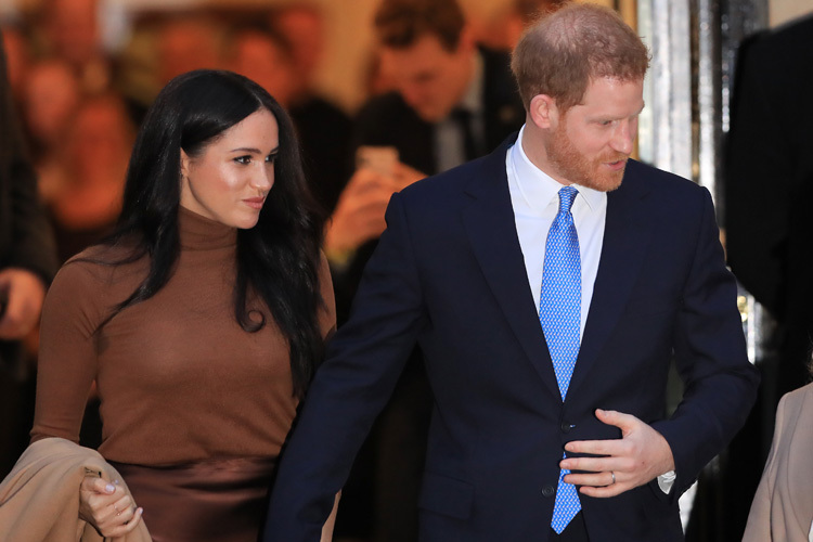 Harry và Meghan tại London, Anh, ngày 7/1. Ảnh: Reuters.