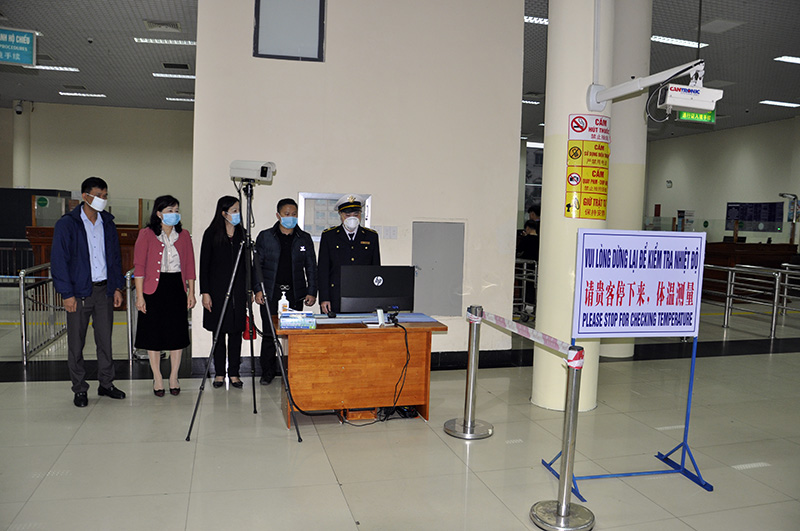 Kiểm tra công tác kiểm dịch y tế đối với người, phương tiện nhập cảnh, quá cảnh và hàng hóa nhập khẩu vào Việt Nam tại Cửa khẩu Quốc tế Móng.