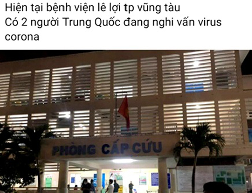 Bị triệu tập vì phát tán tin virus corona sai sự thật