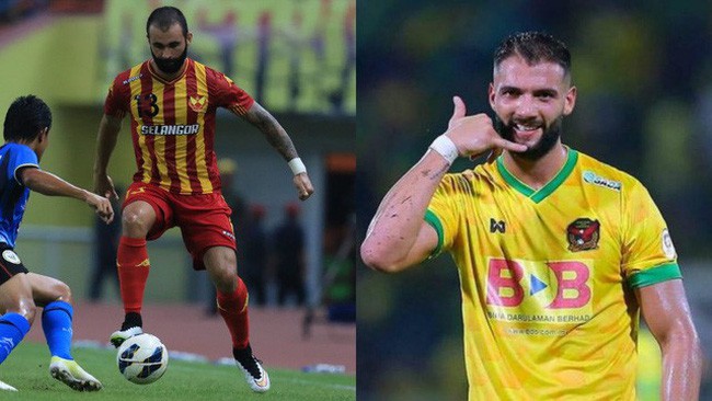 Guilherme De Paula (trái) và Liridon Krasnniqi (phải)