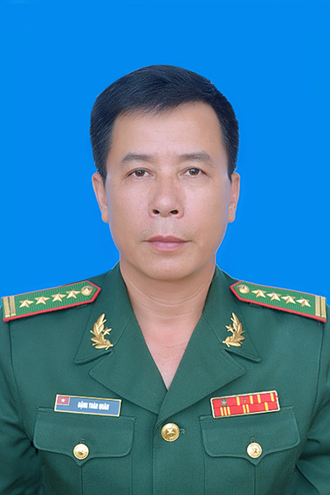 Đại tá Đặng Toàn Quân,  Chỉ huy Trưởng BĐBP tỉnh.