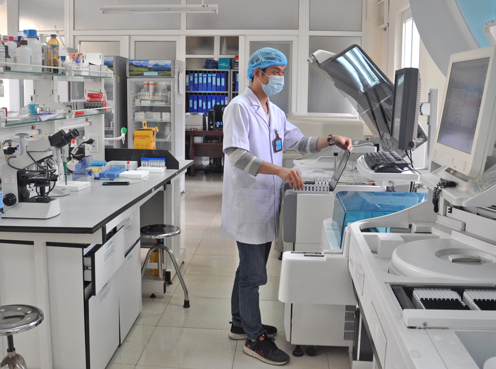 Hệ thống xét nghiệm của Trung tâm Kiểm soát bệnh tật tỉnh đã làm được các xét nghiệm chẩn đoán cúm A(H5N1) và A(H7N9) trên người.