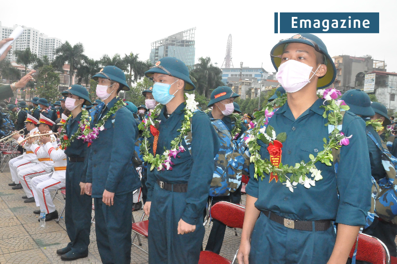 Ngày hội tòng quân: Trang trọng, nhanh gọn, an toàn tuyệt đối