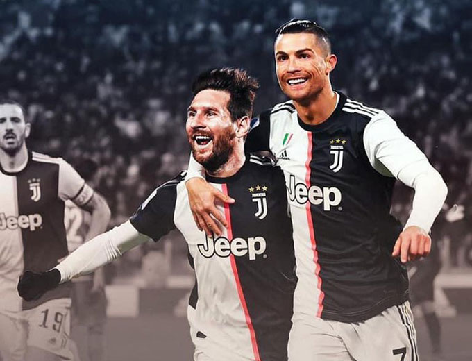 Viễn cảnh Messi sát cánh cùng Ronaldo tại Juventus thật khiến nhiều người nổi da gà.