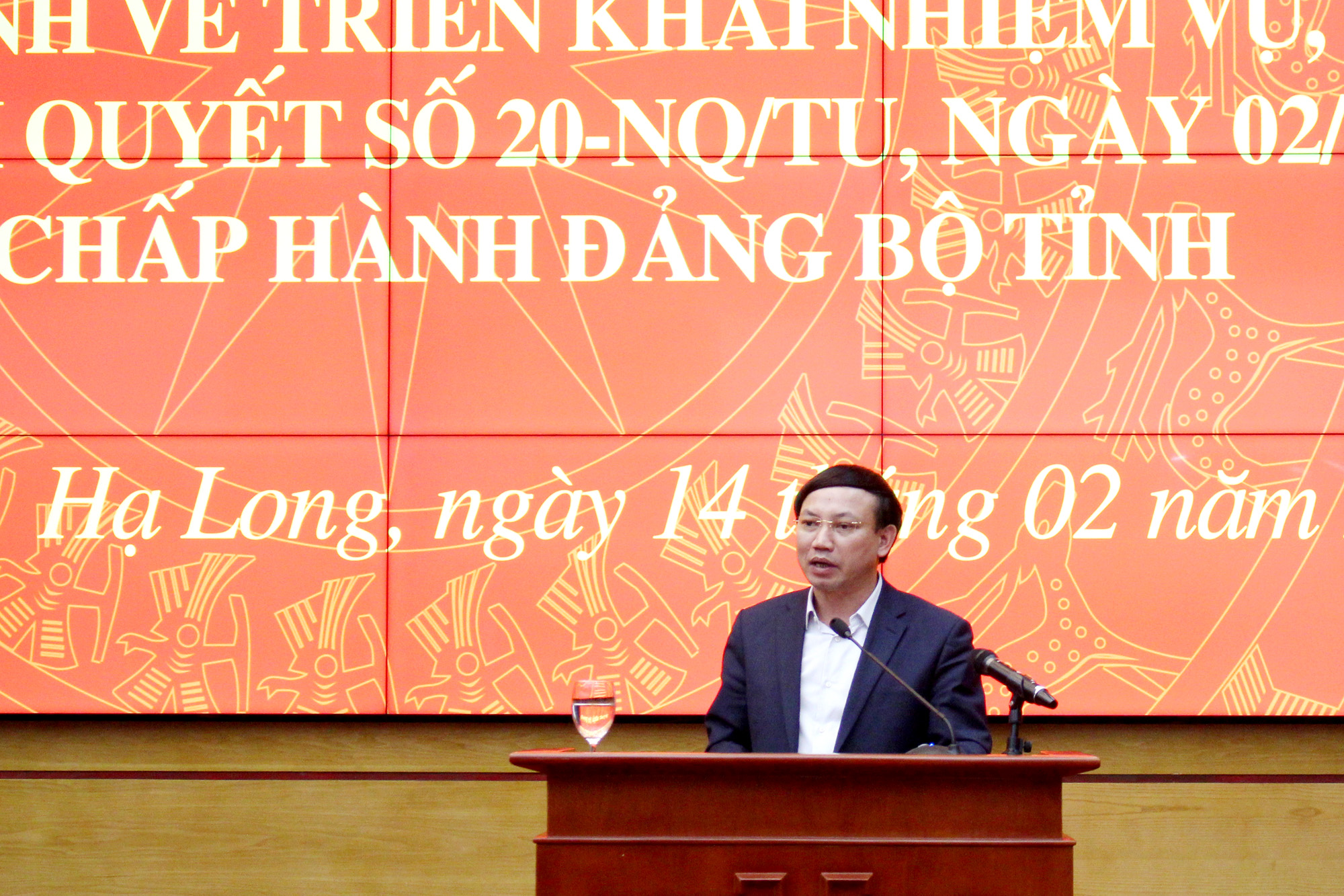 Đồng chí Nguyễn Xuân Ký, Bí thư Tỉnh ủy, Chủ tịch HĐND tỉnh, kết luận buổi làm việc.