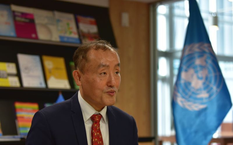 Tiến sỹ Kidong Park, Trưởng Đại diện Tổ chức Y tế Thế giới (WHO) tại Việt Nam.