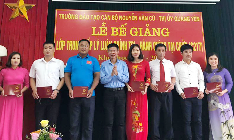 Trường Đào tạo cán bộ Nguyễn Văn Cừ vừa được đầu tư xây mới để phục vụ việc dạy và đào tạo cán bộ.