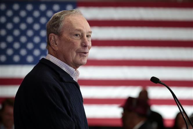 Tỷ phú Michael Bloomberg. Ảnh: AFP/TTXVN